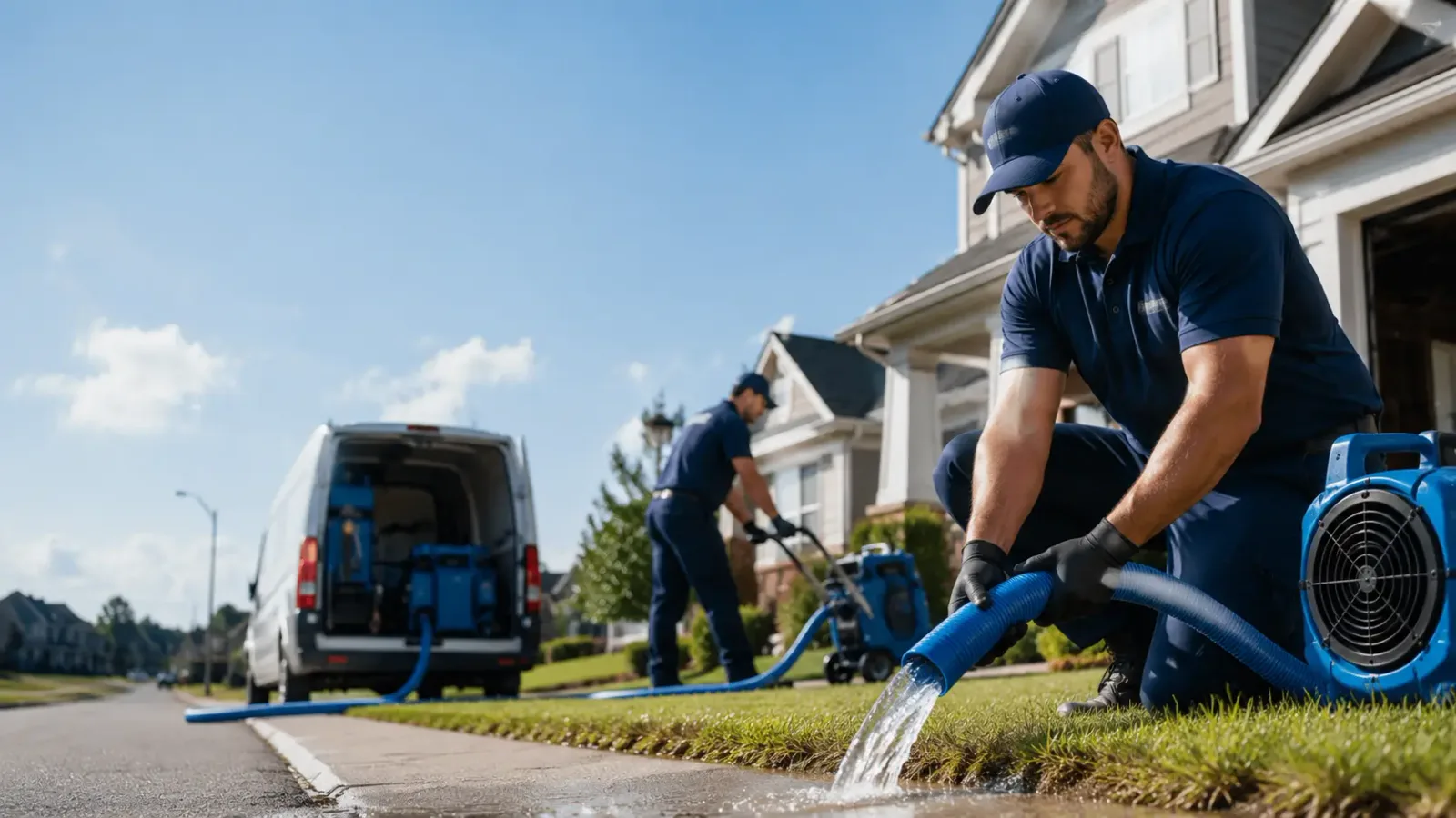 Flood Damage Restoration in Fort Necessity, LA